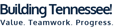Building Tennessee! Value. Teamwork. Progress.